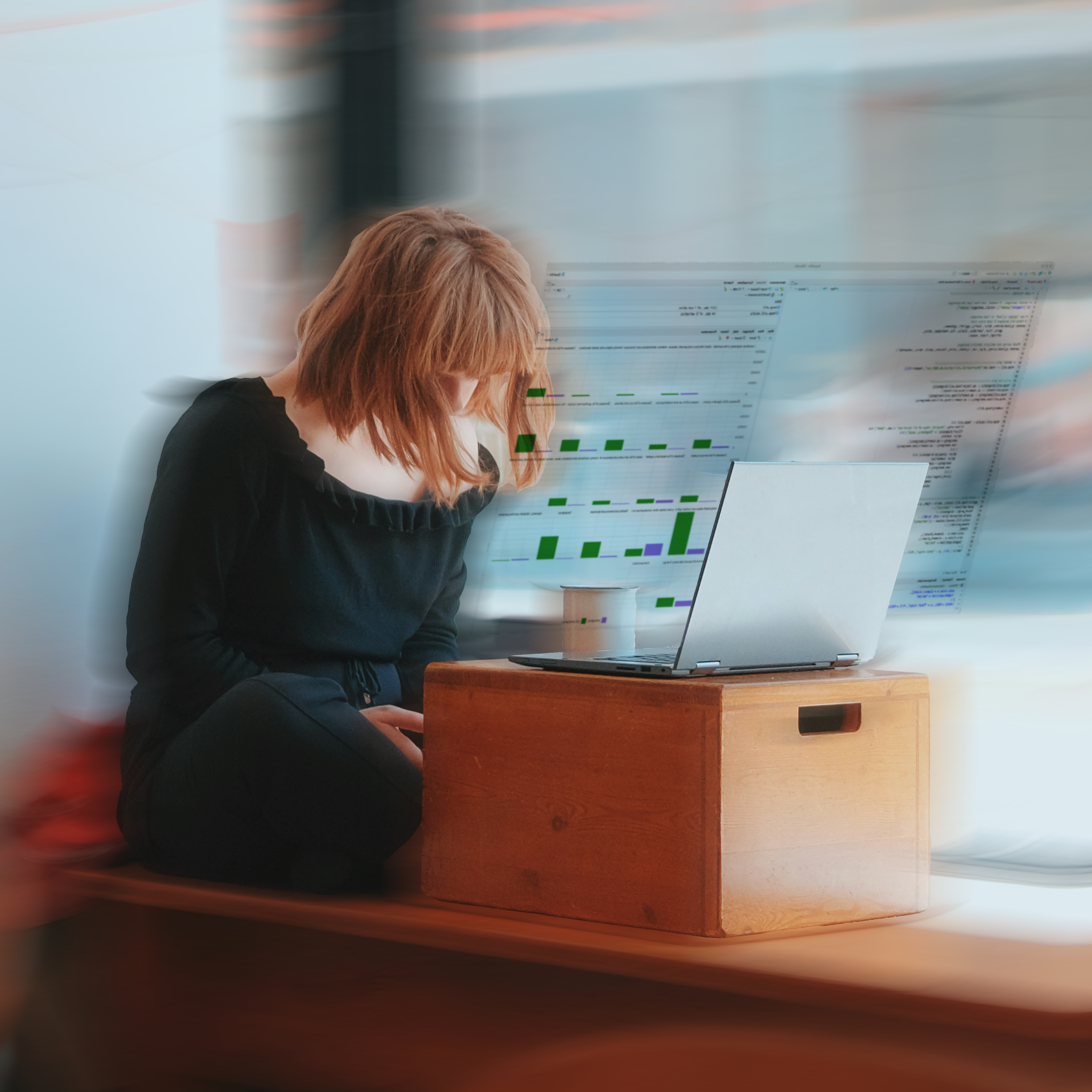 RStudio with data visualisation — the Quant Kit learning environment